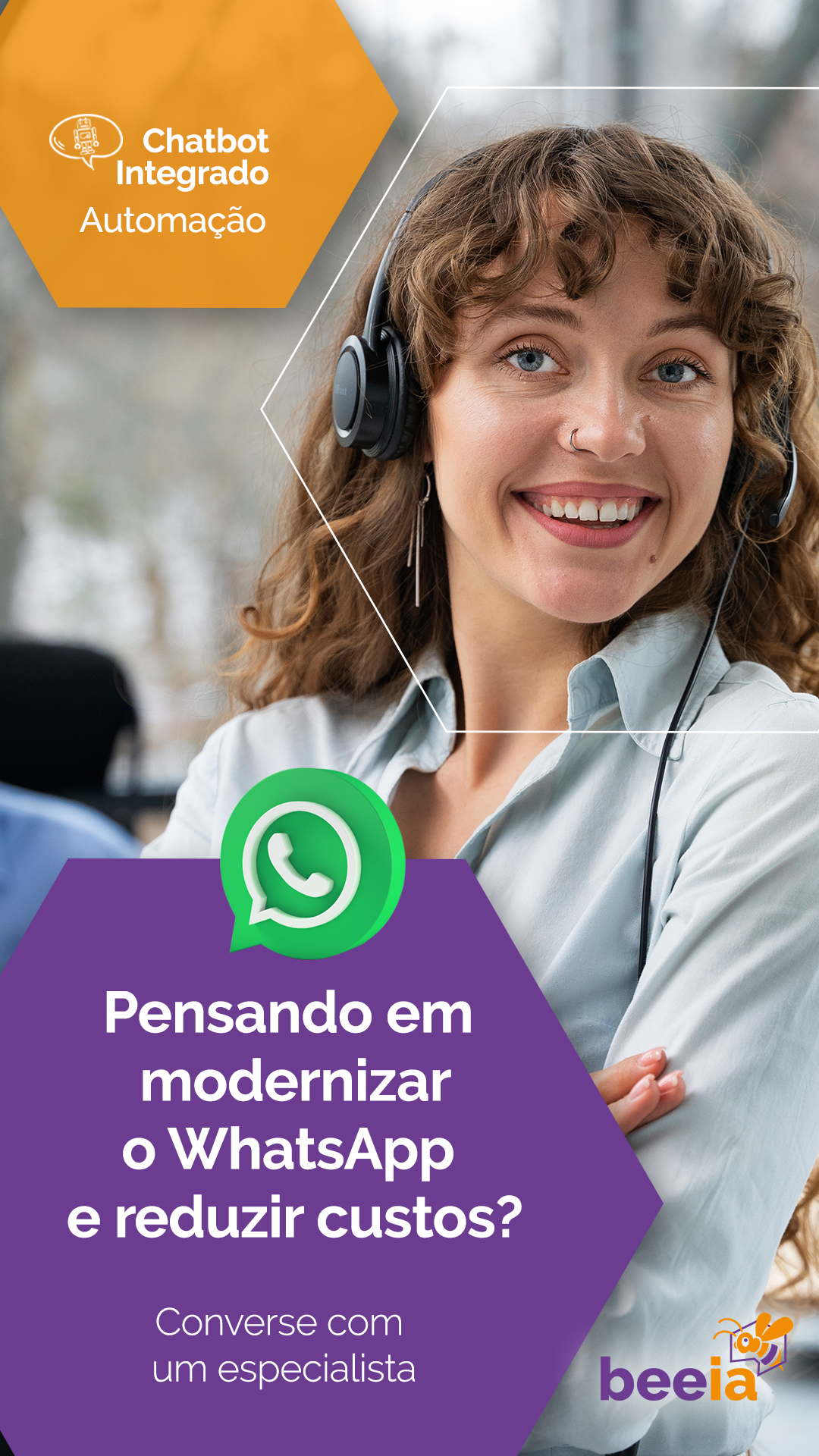 Automação de WhatsApp - Beeia